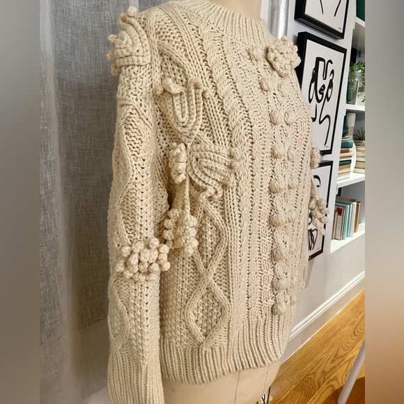 Beautiful Oversized Zara Cable Sweater - Picture 3 of 5